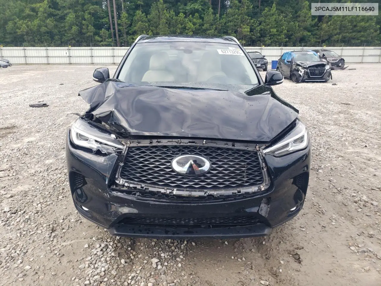 2020 Infiniti Qx50 Pure VIN: 3PCAJ5M11LF116640 Lot: 62713295