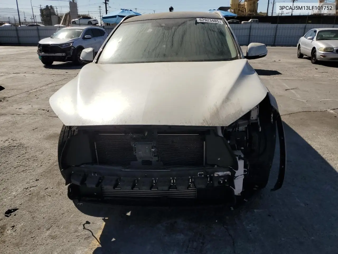 2020 Infiniti Qx50 Pure VIN: 3PCAJ5M13LF101752 Lot: 62923485