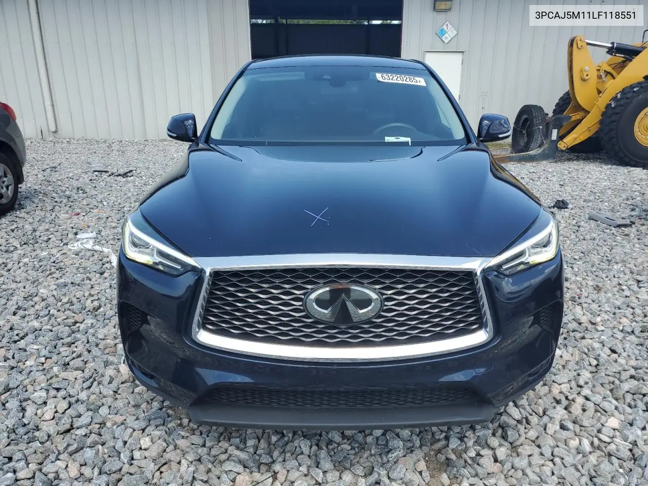 2020 Infiniti Qx50 Pure VIN: 3PCAJ5M11LF118551 Lot: 63220285