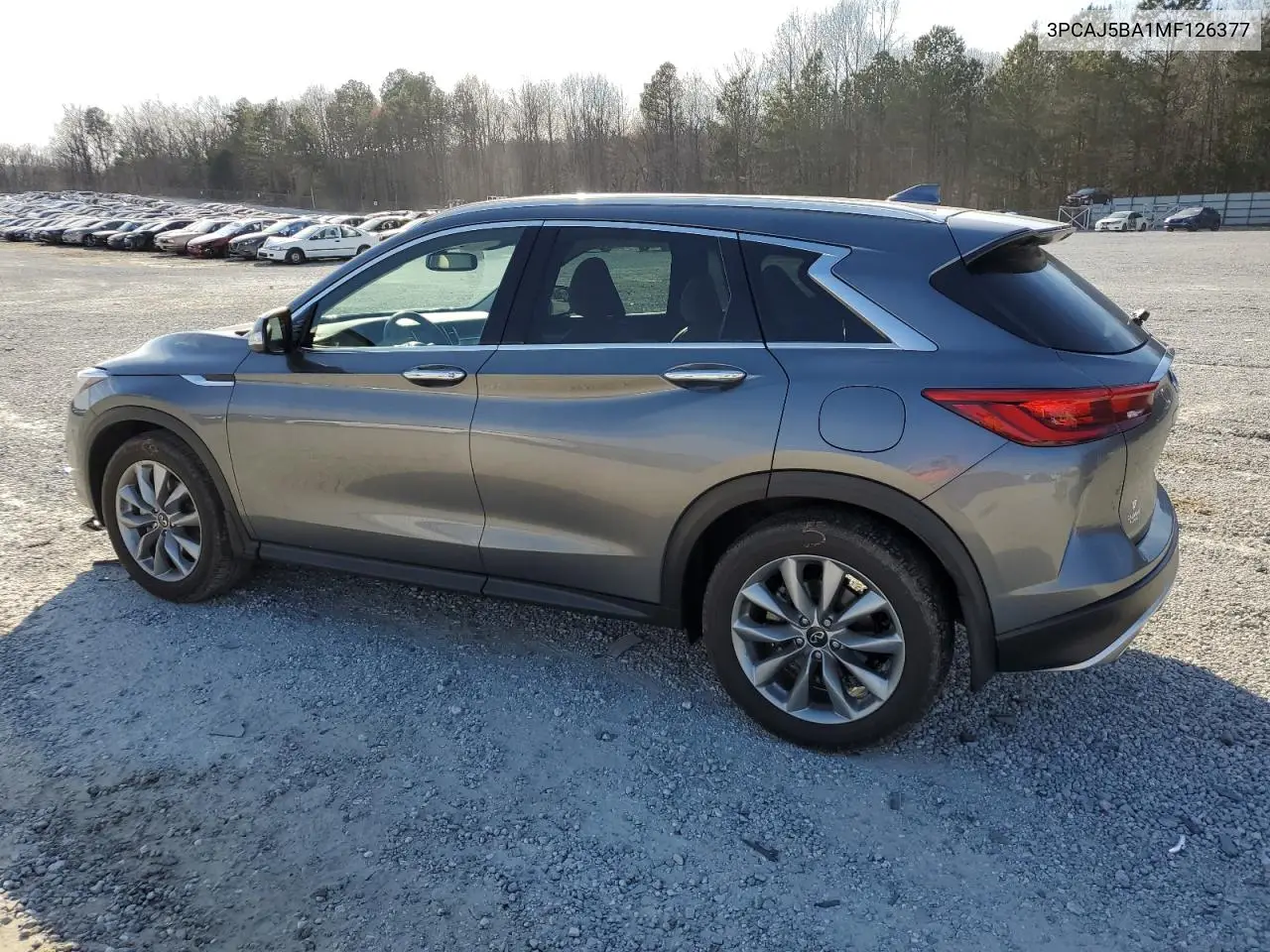 2021 Infiniti Qx50 Luxe VIN: 3PCAJ5BA1MF126377 Lot: 47115455