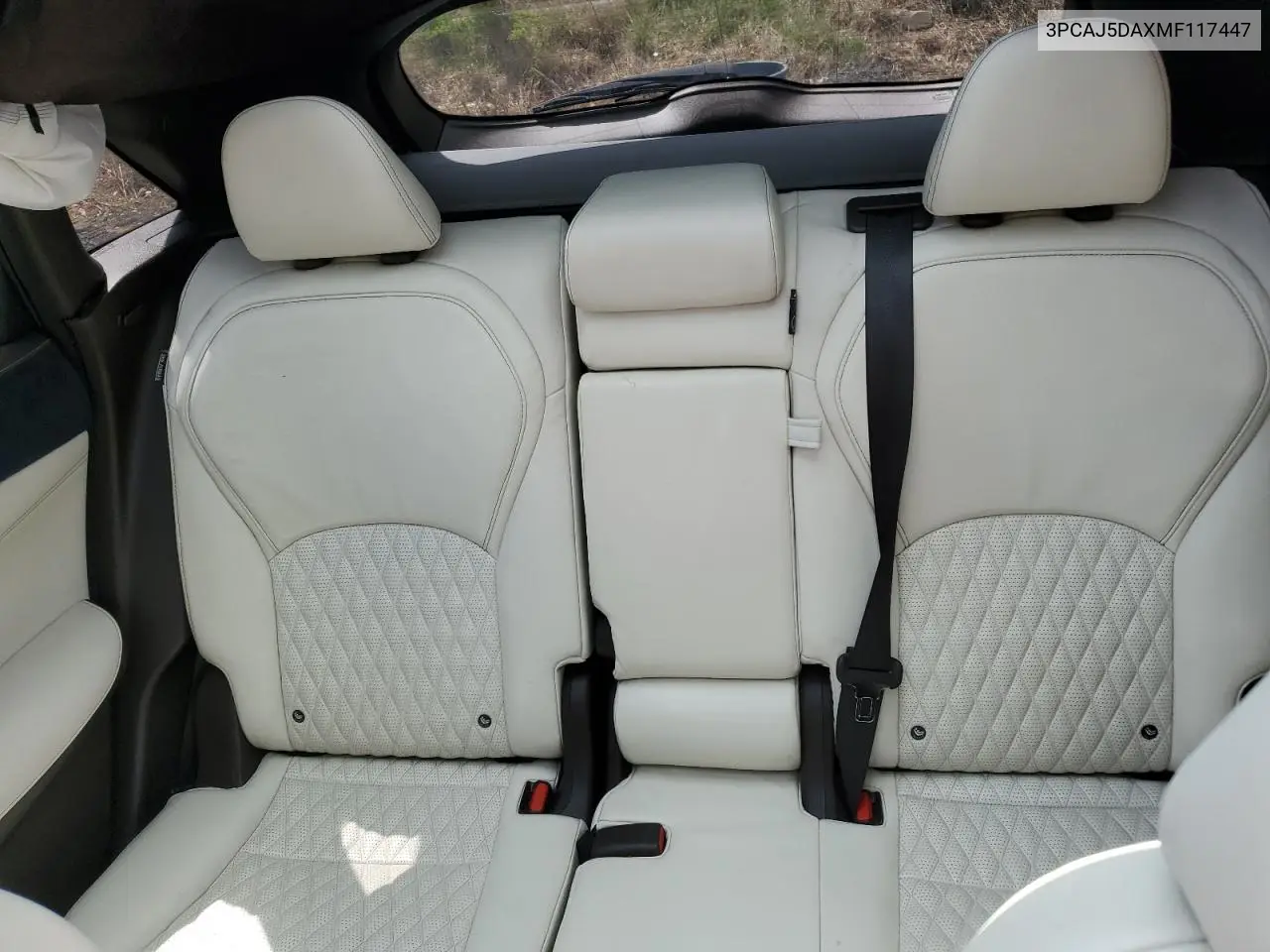 2021 Infiniti Qx50 Sensory VIN: 3PCAJ5DAXMF117447 Lot: 53186035