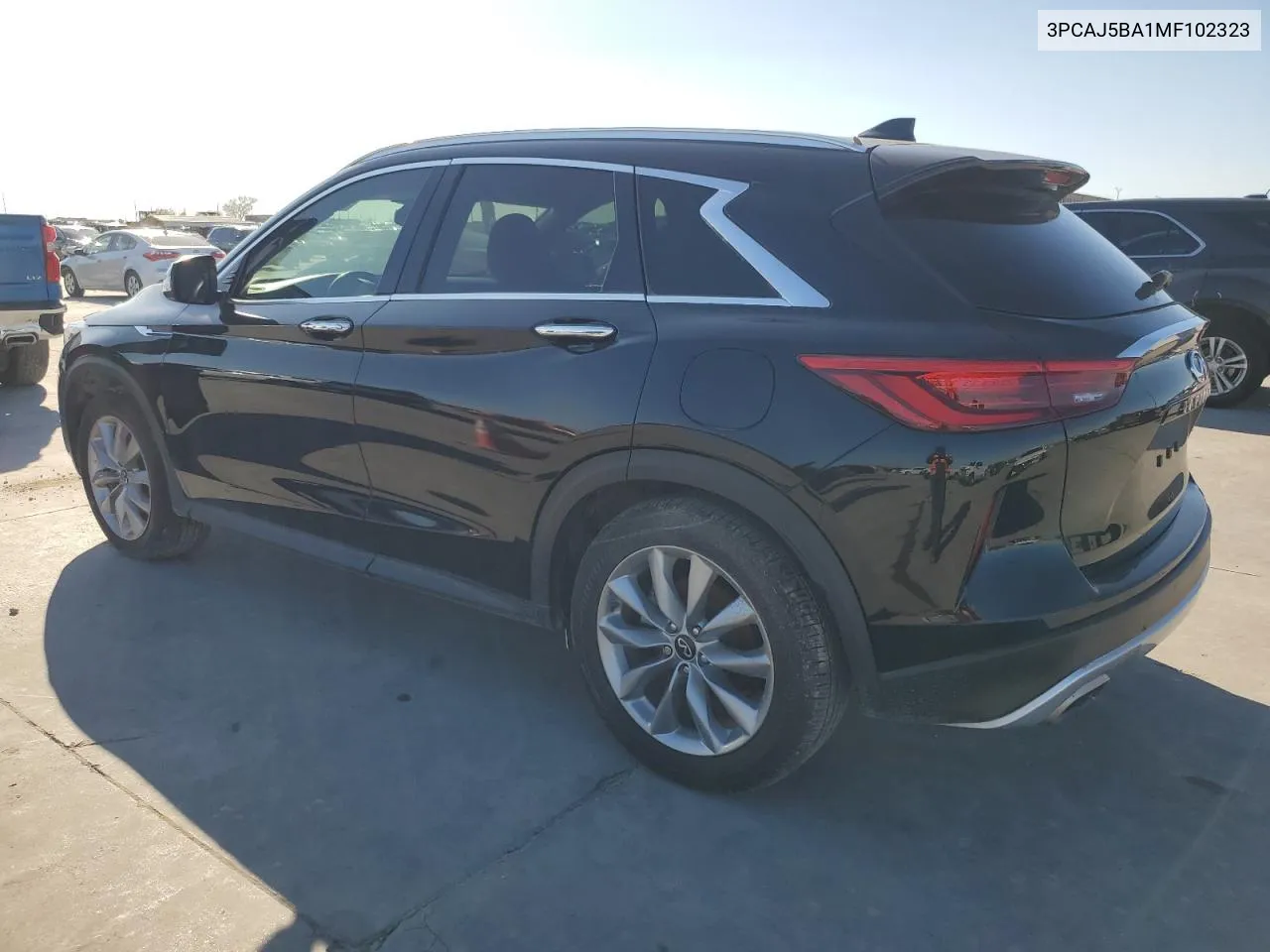 2021 Infiniti Qx50 Luxe VIN: 3PCAJ5BA1MF102323 Lot: 85545974