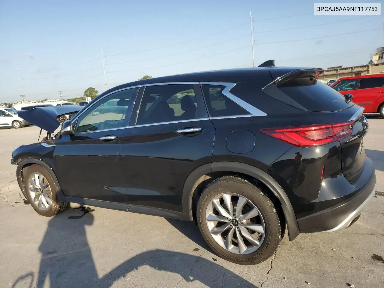 2022 Infiniti Qx50 Pure VIN: 3PCAJ5AA9NF117753 Lot: 56597475