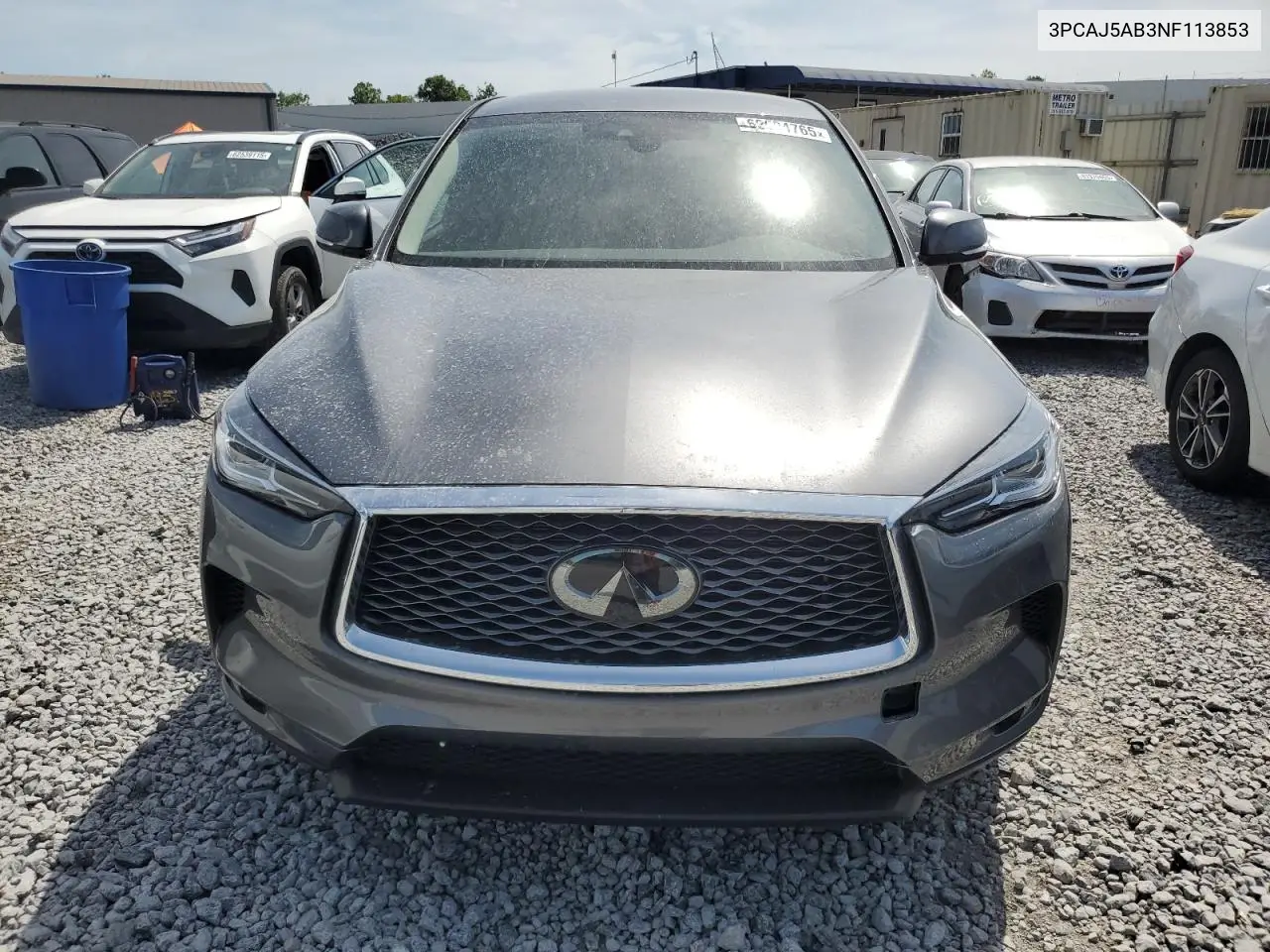 2022 Infiniti Qx50 Pure VIN: 3PCAJ5AB3NF113853 Lot: 62594765