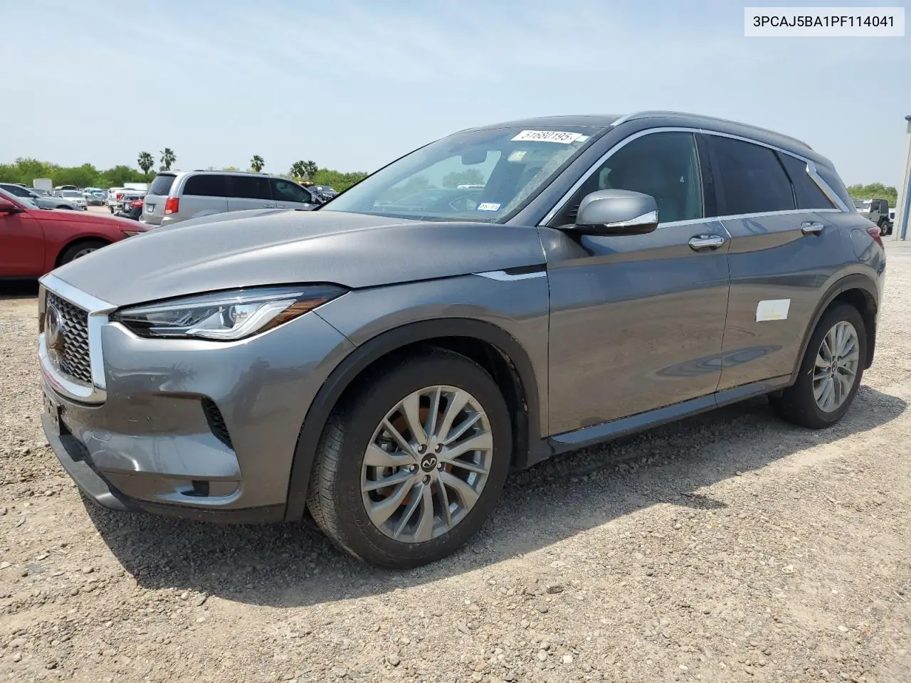 2023 Infiniti Qx50 Luxe VIN: 3PCAJ5BA1PF114041 Lot: 51680195