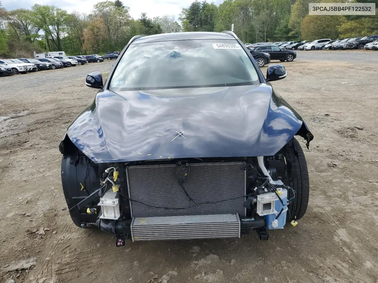2023 Infiniti Qx50 Luxe VIN: 3PCAJ5BB4PF122532 Lot: 54898305