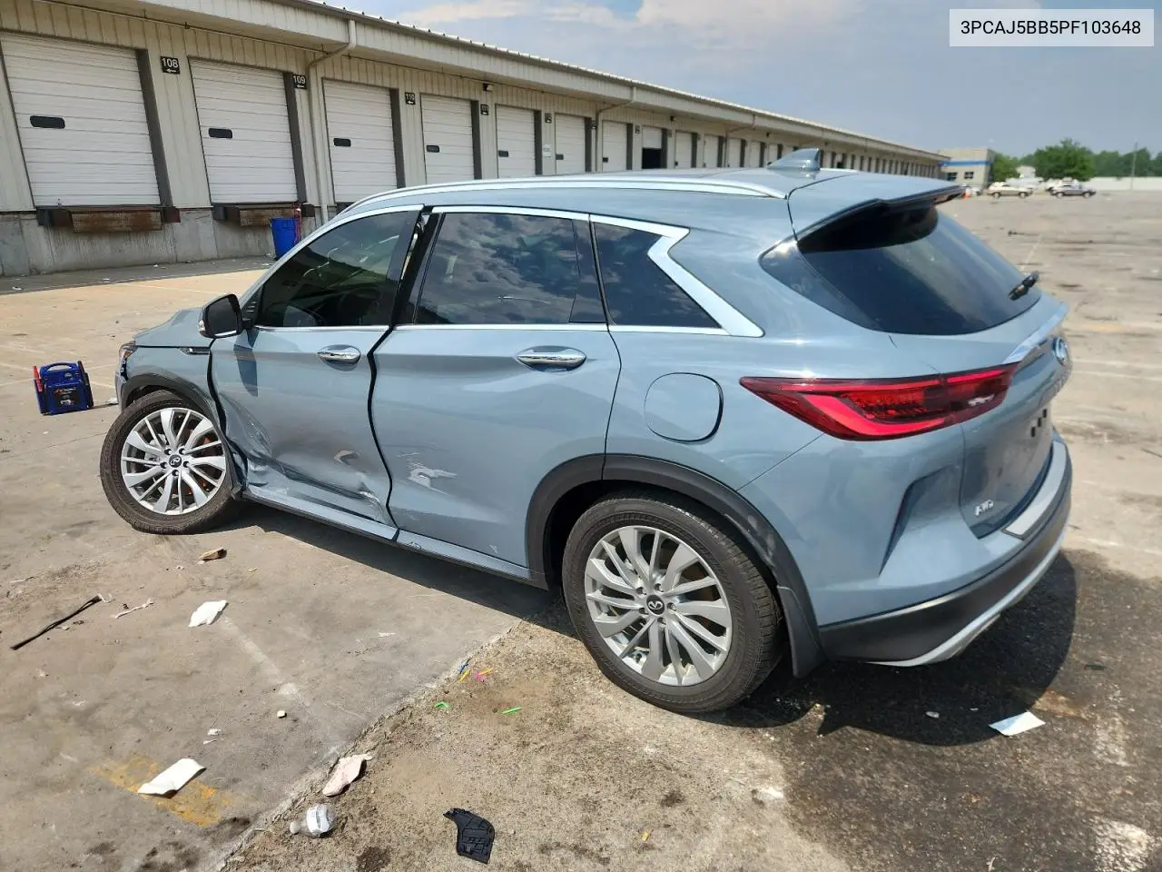 2023 Infiniti Qx50 Luxe VIN: 3PCAJ5BB5PF103648 Lot: 62782265