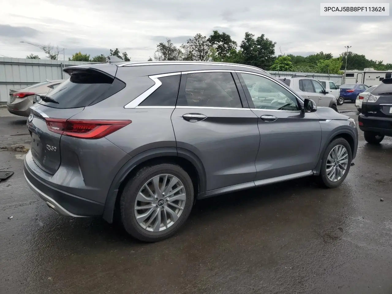 2023 Infiniti Qx50 Luxe VIN: 3PCAJ5BB8PF113624 Lot: 63203195