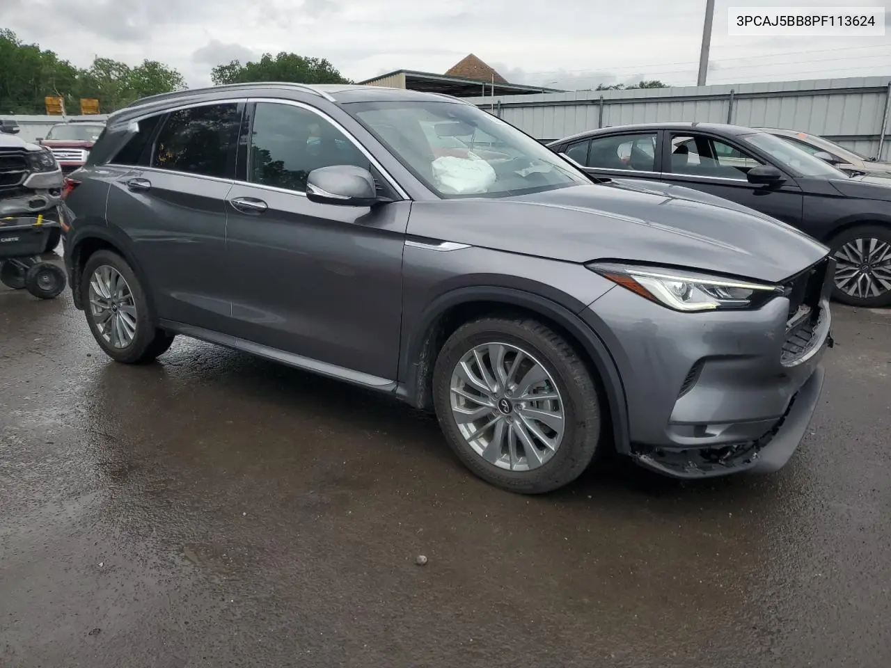2023 Infiniti Qx50 Luxe VIN: 3PCAJ5BB8PF113624 Lot: 63203195