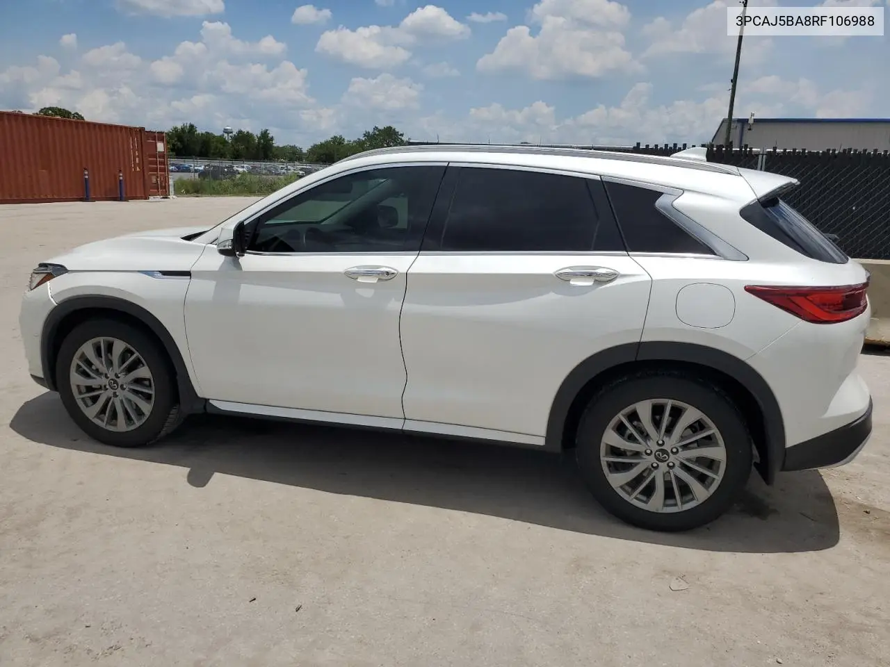 2024 Infiniti Qx50 Luxe VIN: 3PCAJ5BA8RF106988 Lot: 62475765