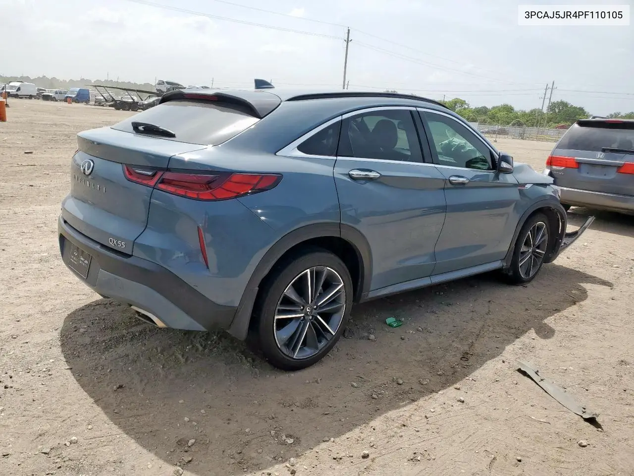 2023 Infiniti Qx55 Luxe VIN: 3PCAJ5JR4PF110105 Lot: 63426065