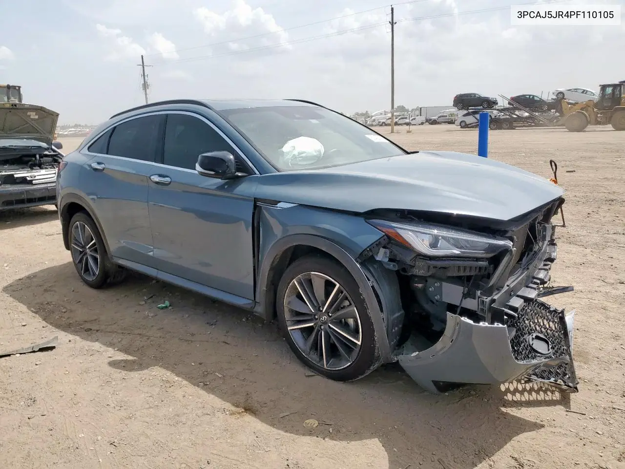 2023 Infiniti Qx55 Luxe VIN: 3PCAJ5JR4PF110105 Lot: 63426065