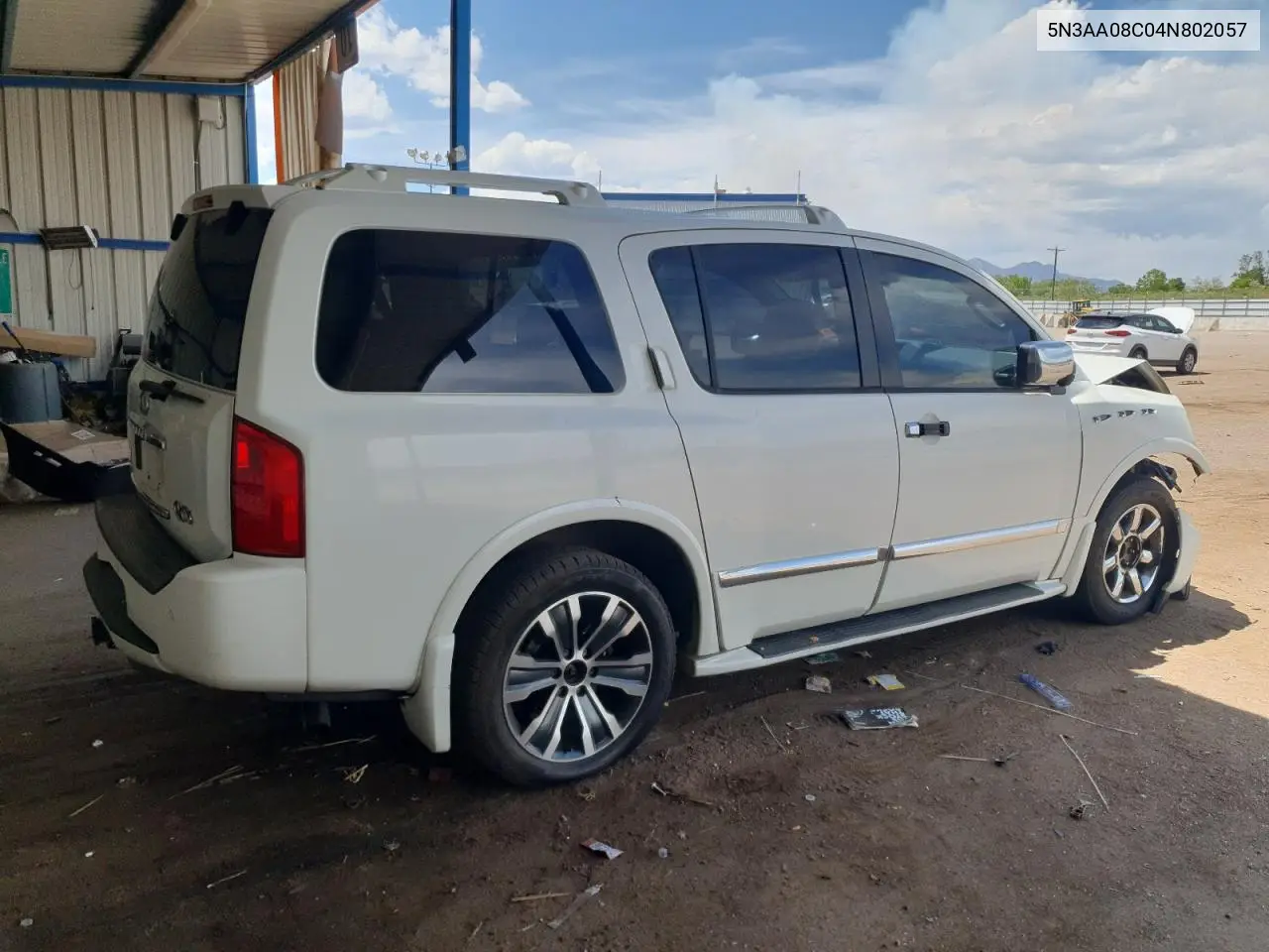 2004 Infiniti Qx56 VIN: 5N3AA08C04N802057 Lot: 58439035