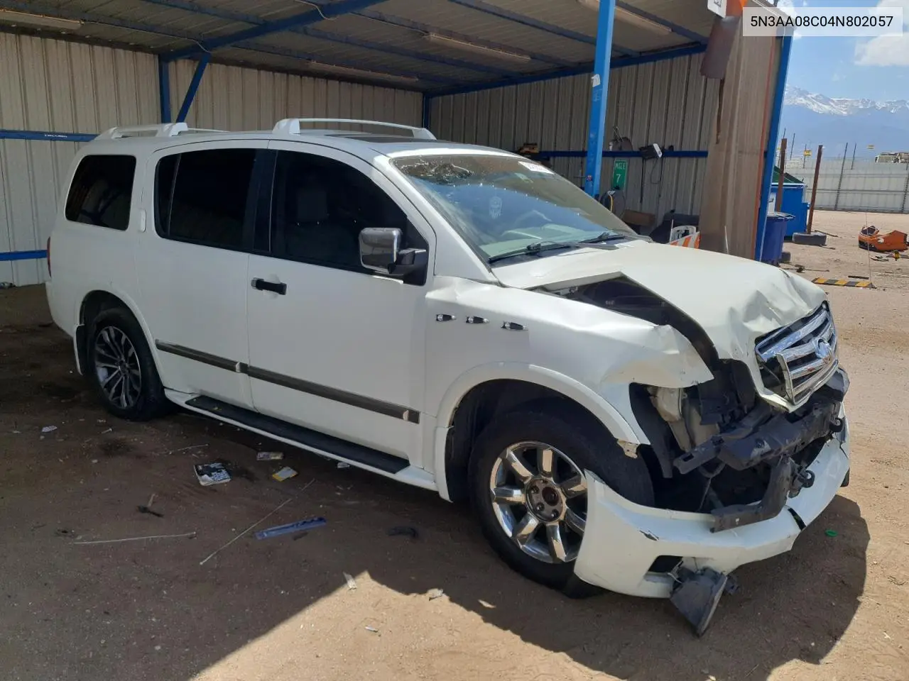 2004 Infiniti Qx56 VIN: 5N3AA08C04N802057 Lot: 58439035