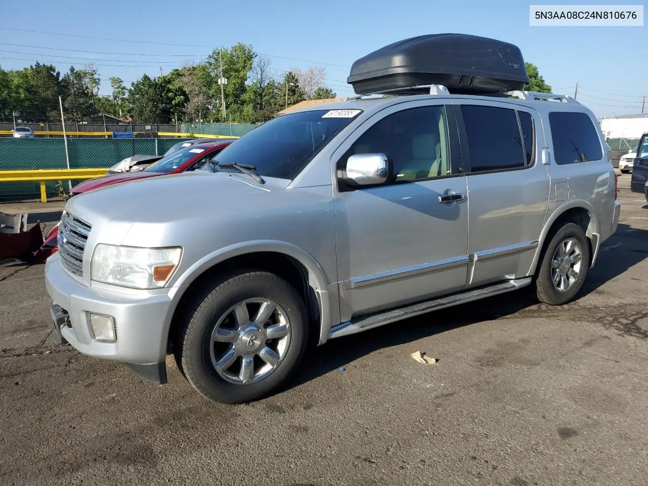 2004 Infiniti Qx56 VIN: 5N3AA08C24N810676 Lot: 60190385