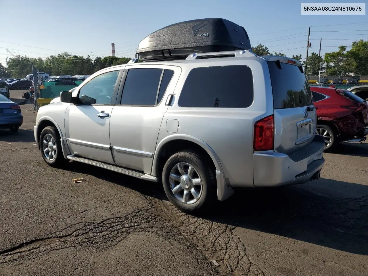 2004 Infiniti Qx56 VIN: 5N3AA08C24N810676 Lot: 60190385