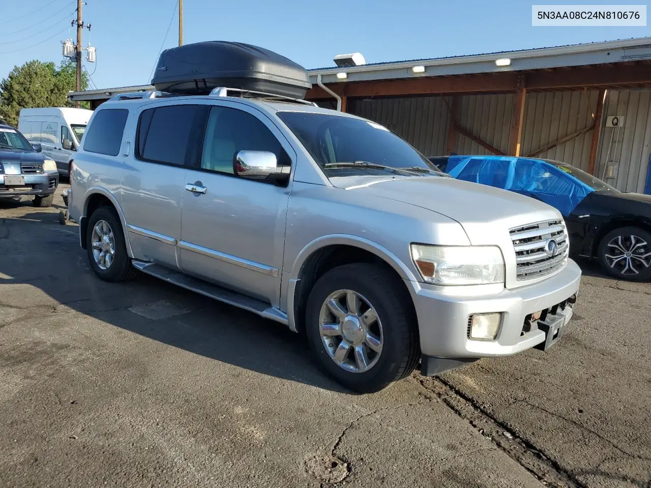 2004 Infiniti Qx56 VIN: 5N3AA08C24N810676 Lot: 60190385