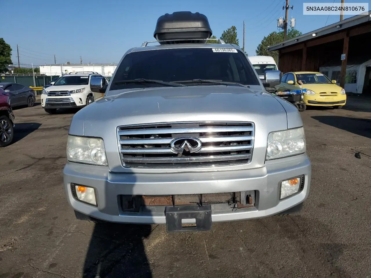 2004 Infiniti Qx56 VIN: 5N3AA08C24N810676 Lot: 60190385