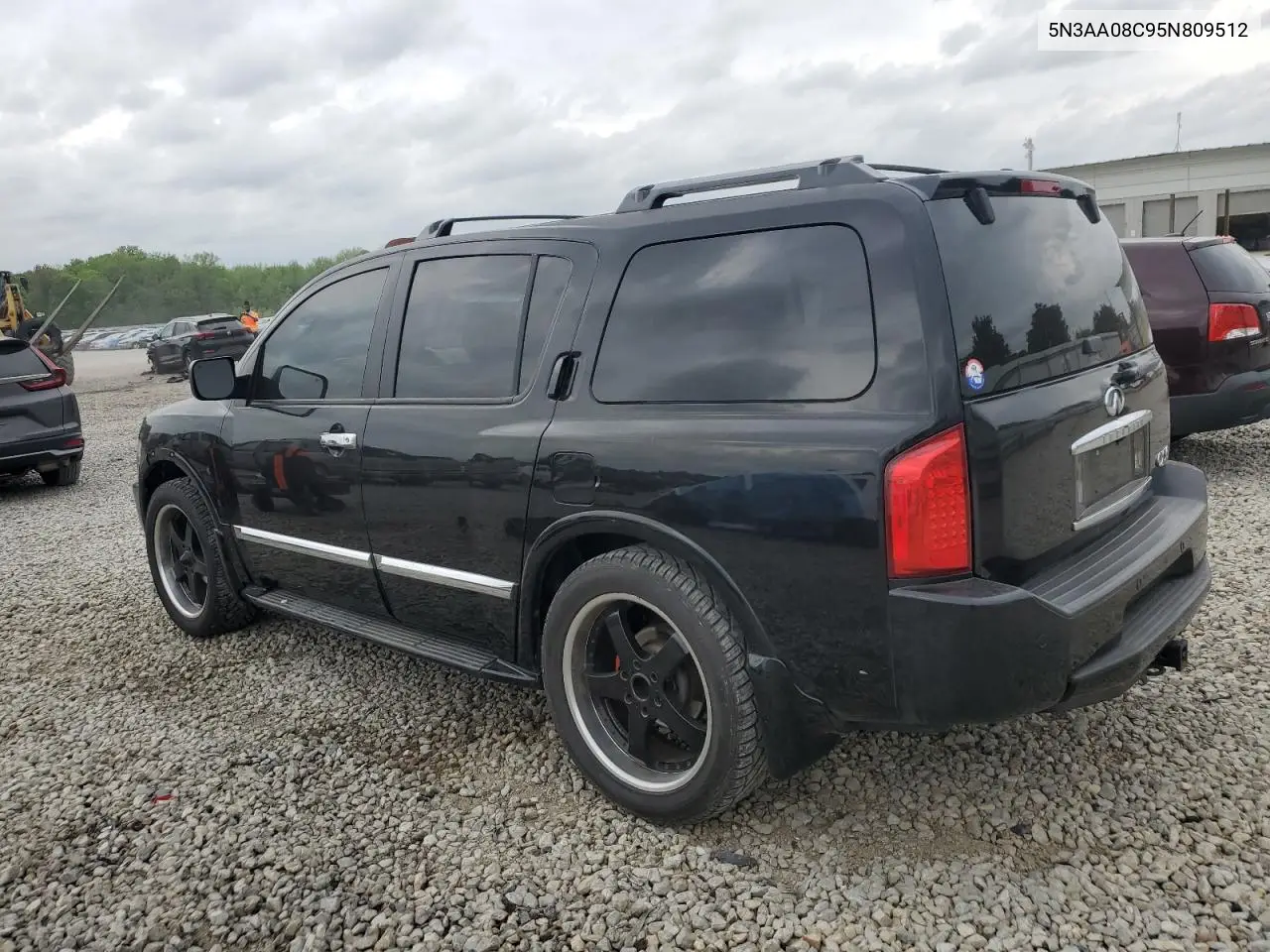 2005 Infiniti Qx56 VIN: 5N3AA08C95N809512 Lot: 53535935
