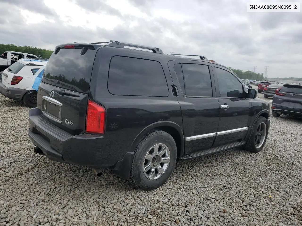 2005 Infiniti Qx56 VIN: 5N3AA08C95N809512 Lot: 53535935