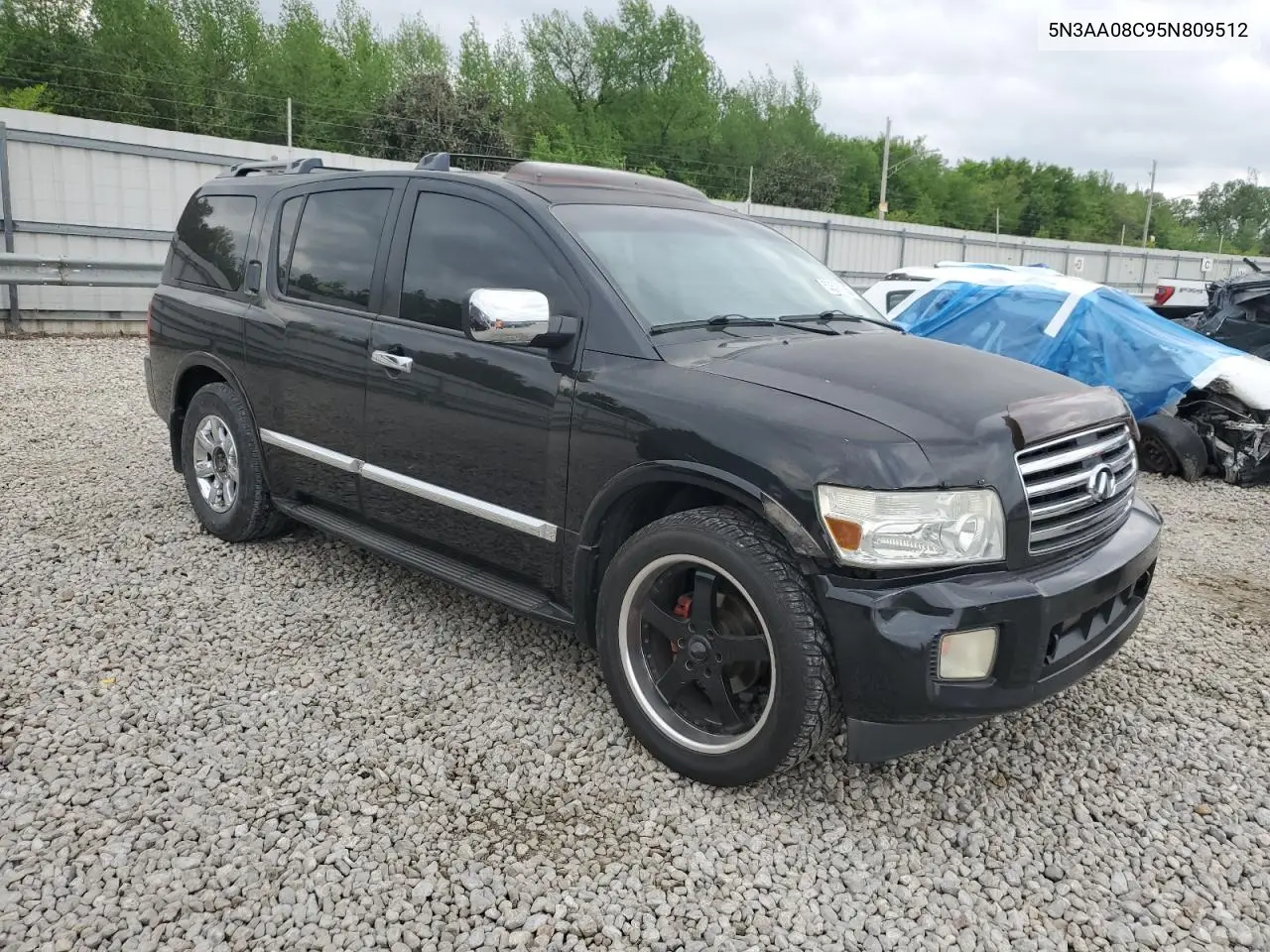 2005 Infiniti Qx56 VIN: 5N3AA08C95N809512 Lot: 53535935