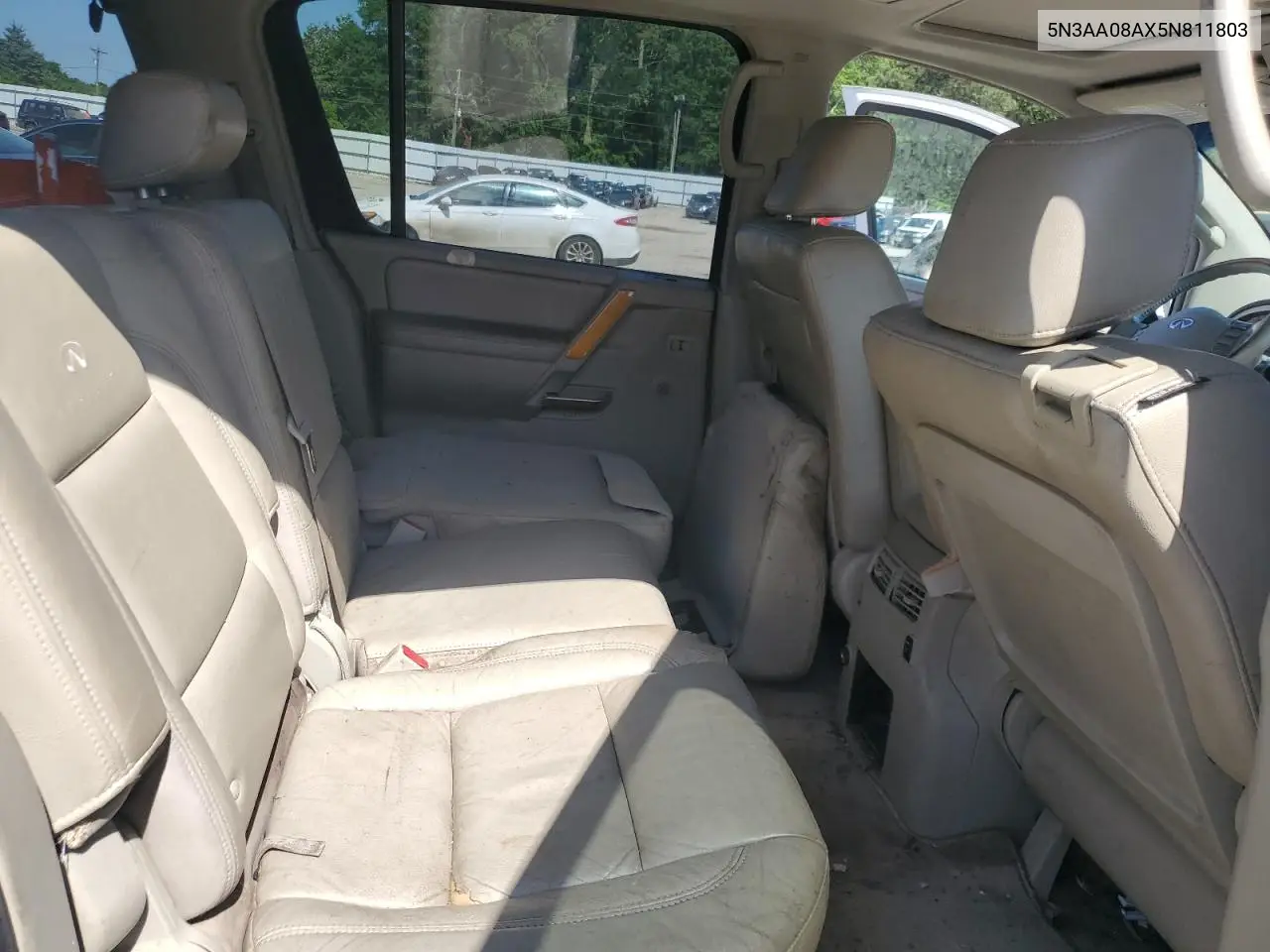 2005 Infiniti Qx56 VIN: 5N3AA08AX5N811803 Lot: 54753805