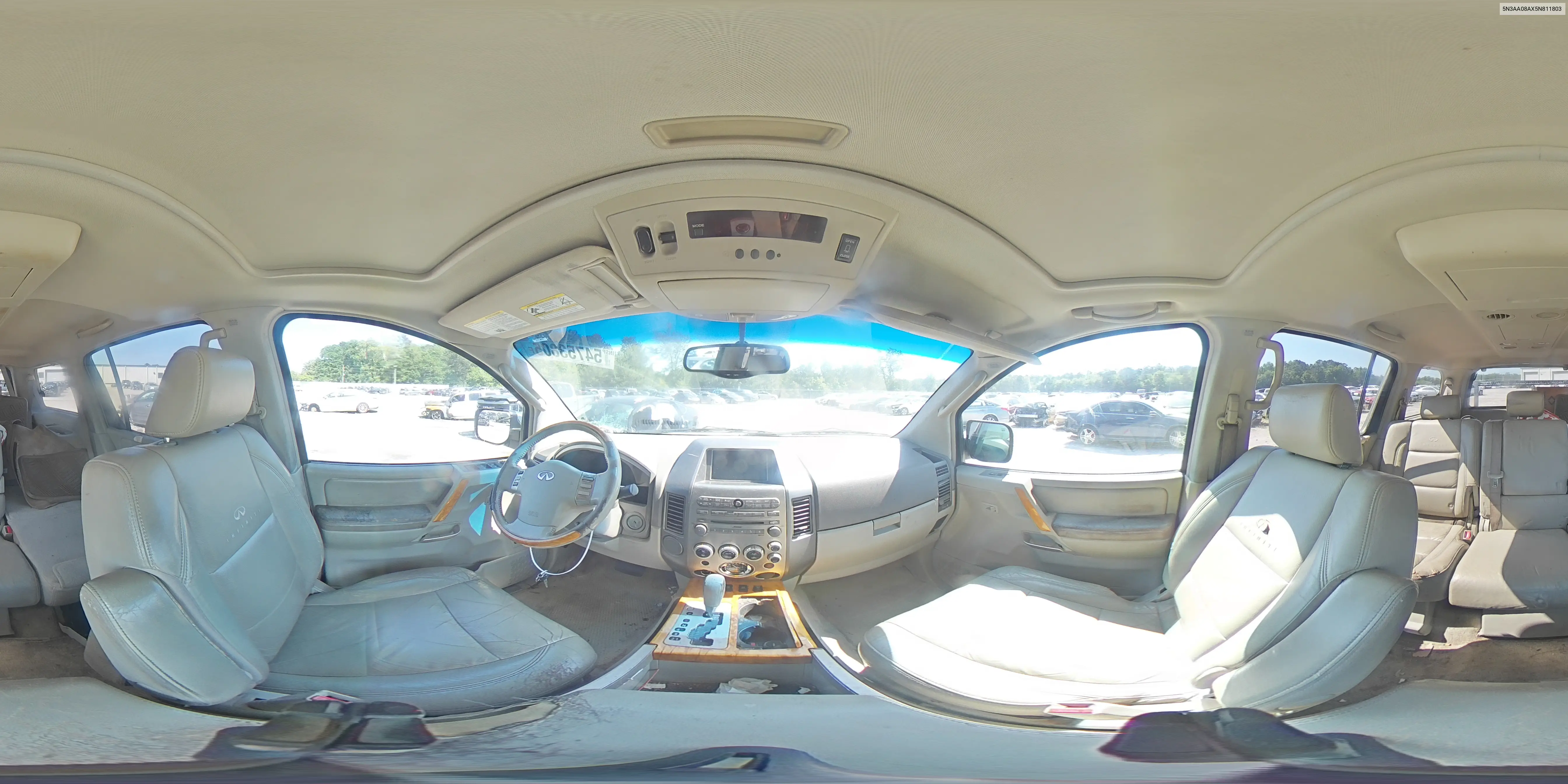 2005 Infiniti Qx56 VIN: 5N3AA08AX5N811803 Lot: 54753805