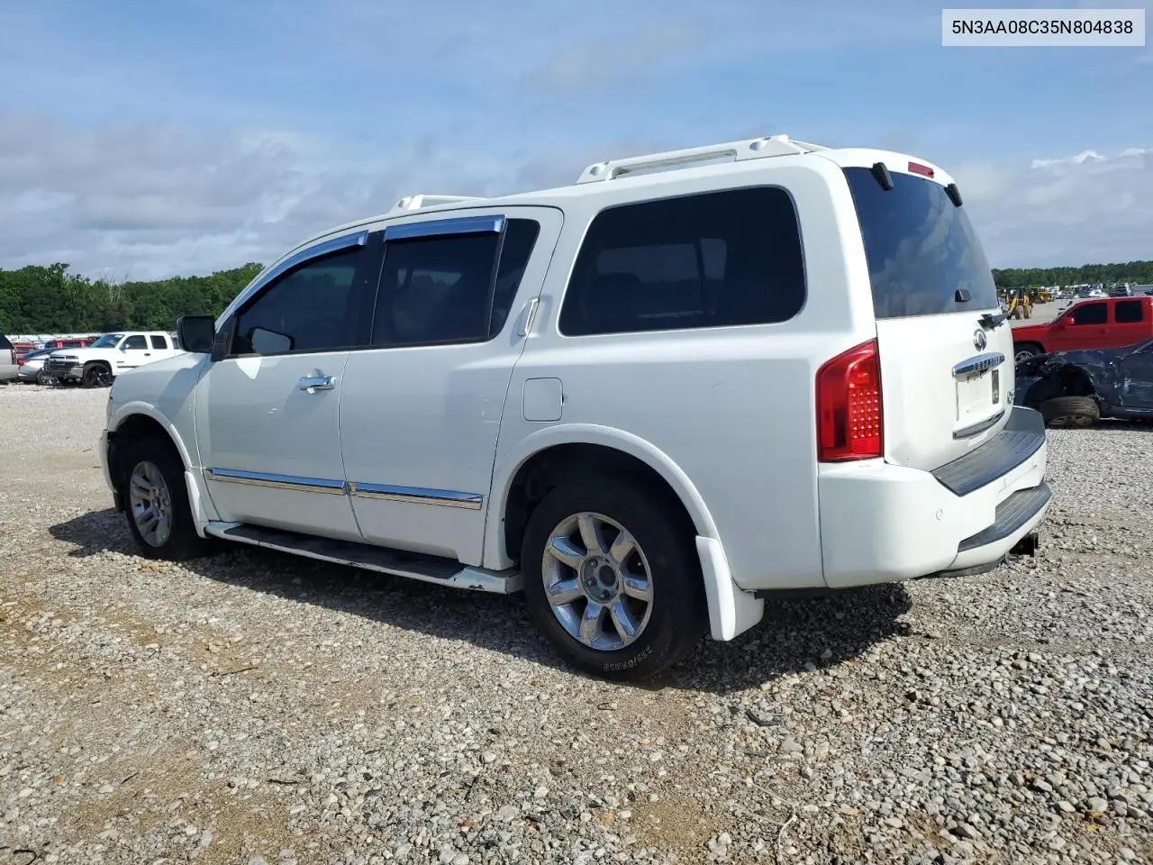 2005 Infiniti Qx56 VIN: 5N3AA08C35N804838 Lot: 60927015