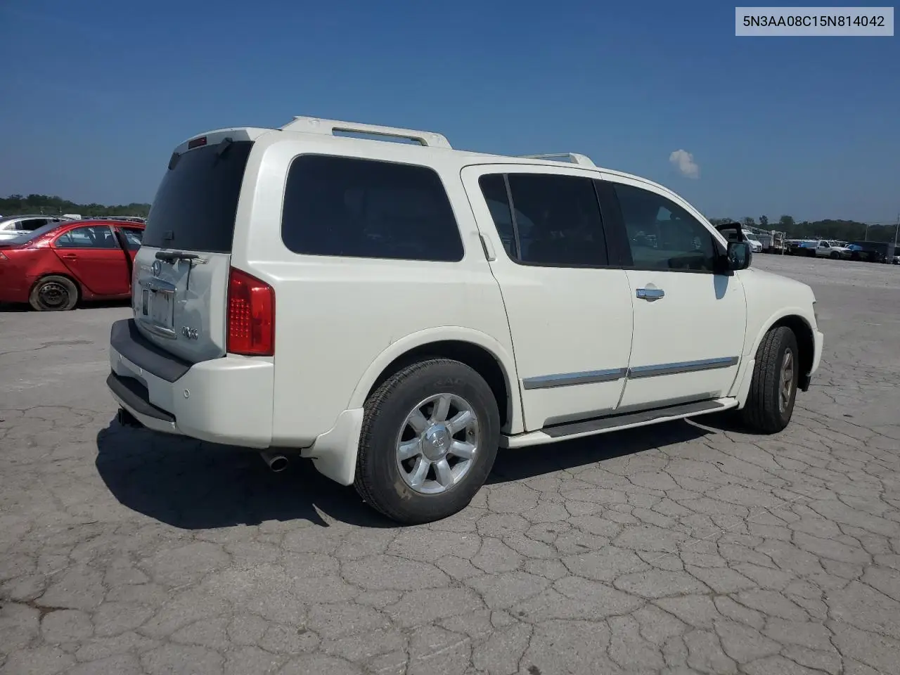 2005 Infiniti Qx56 VIN: 5N3AA08C15N814042 Lot: 61658055