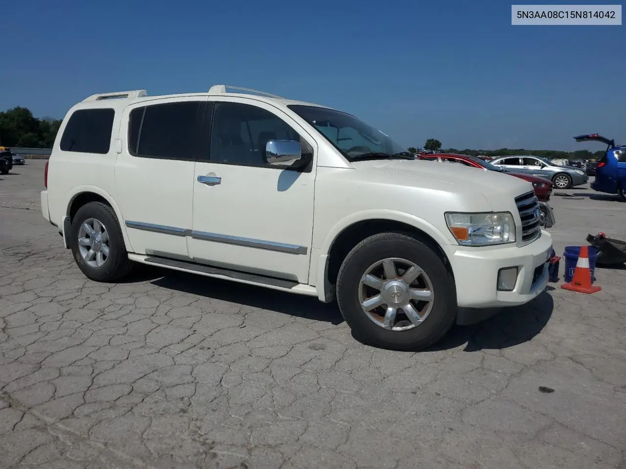 2005 Infiniti Qx56 VIN: 5N3AA08C15N814042 Lot: 61658055