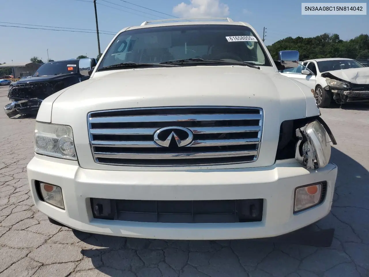 2005 Infiniti Qx56 VIN: 5N3AA08C15N814042 Lot: 61658055