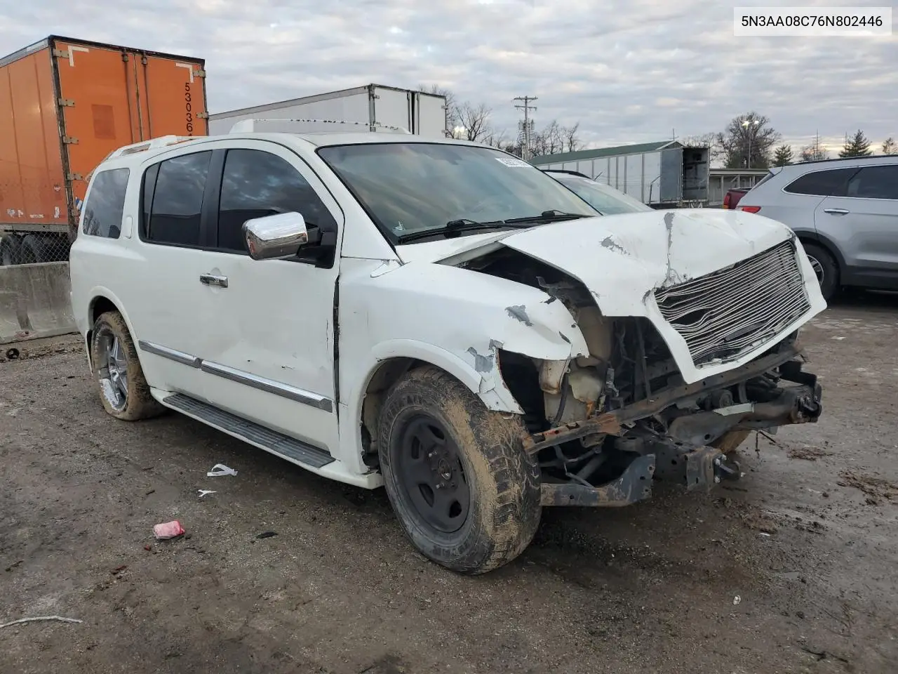 2006 Infiniti Qx56 VIN: 5N3AA08C76N802446 Lot: 43927105