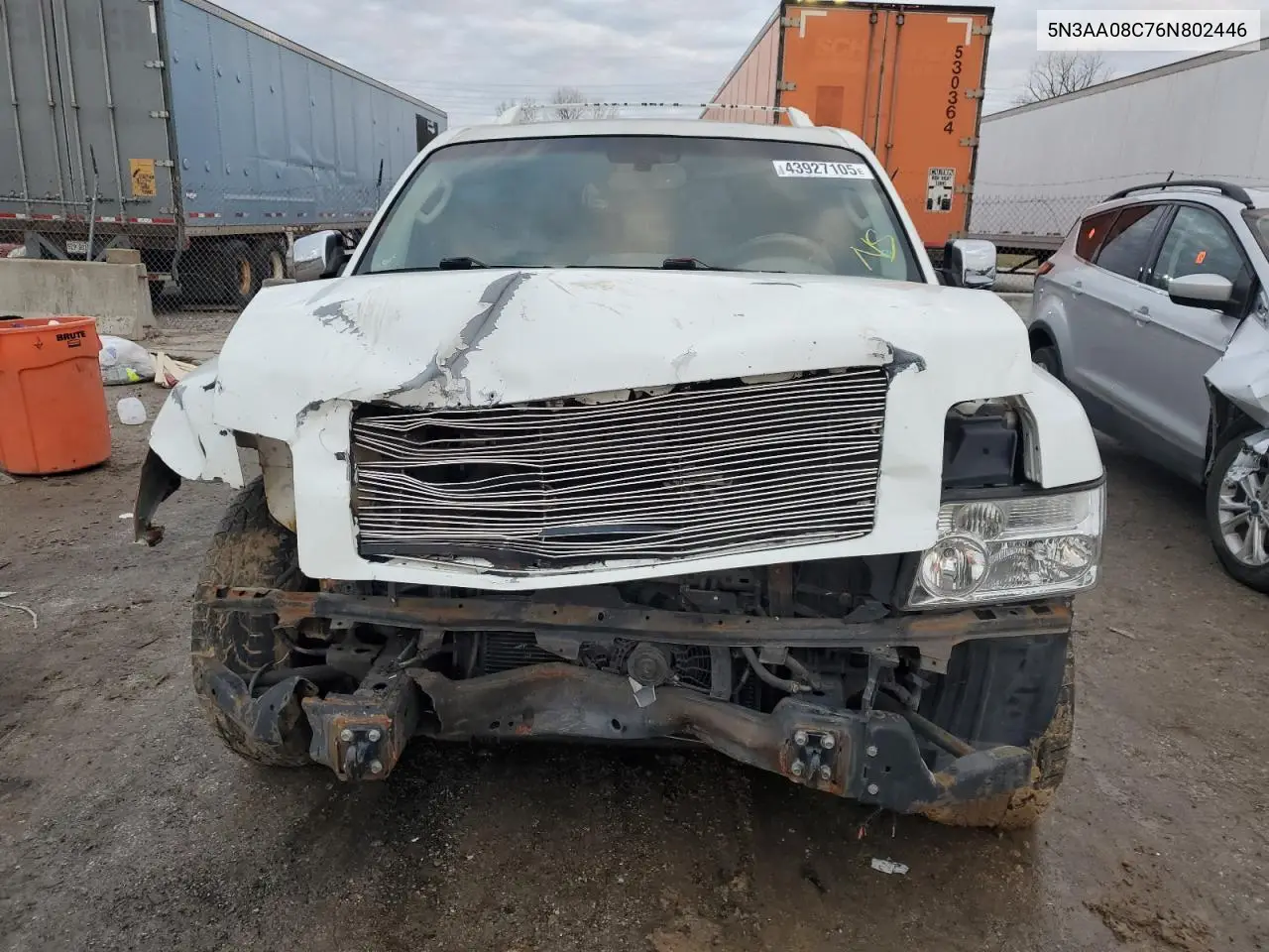 2006 Infiniti Qx56 VIN: 5N3AA08C76N802446 Lot: 43927105
