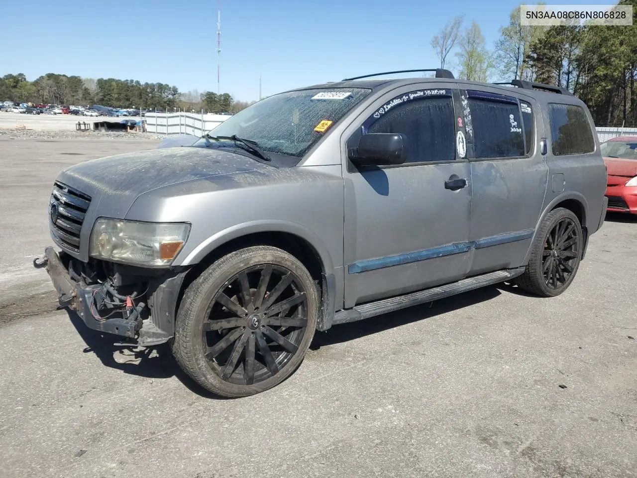 2006 Infiniti Qx56 VIN: 5N3AA08C86N806828 Lot: 50319815