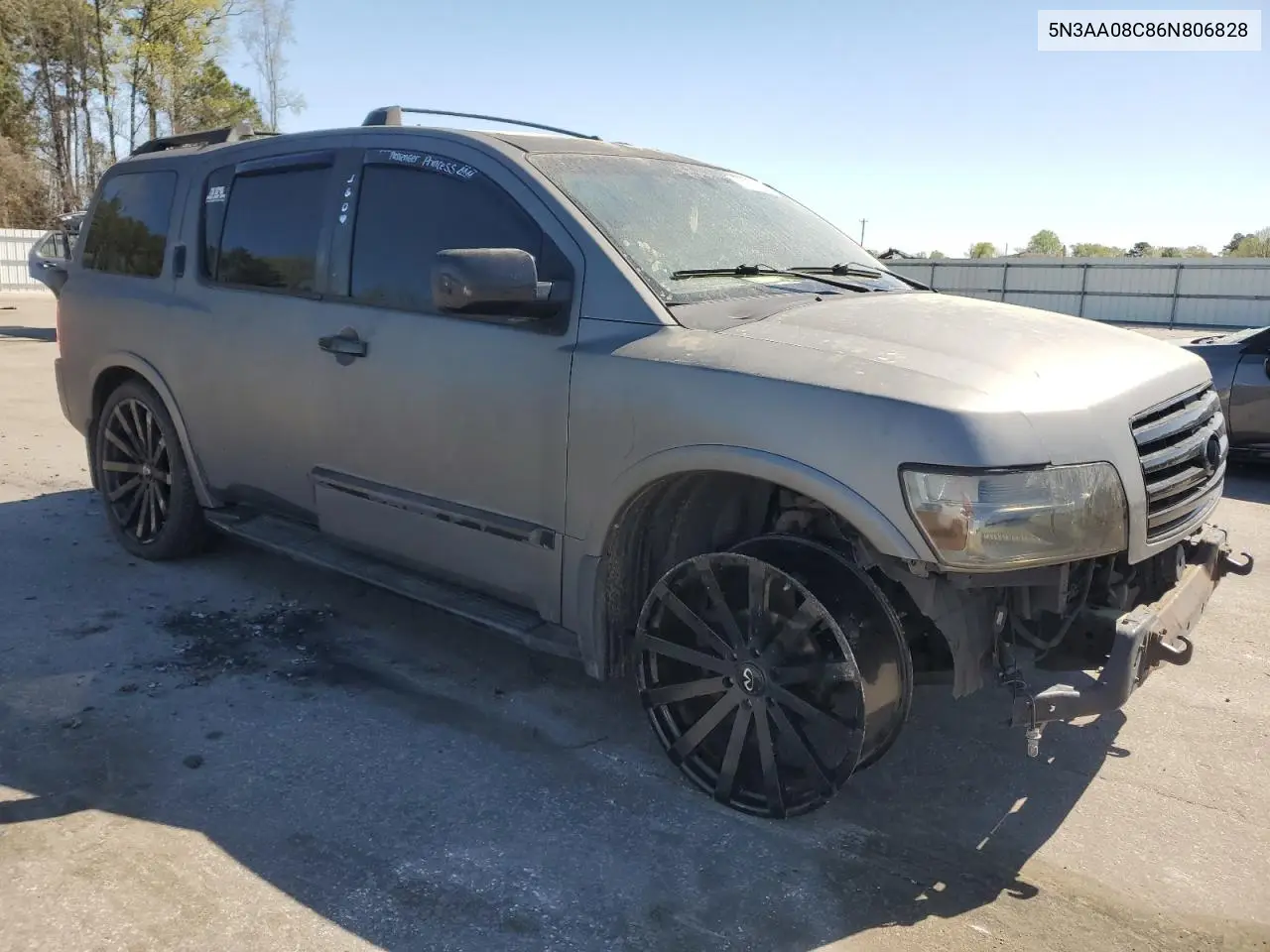 2006 Infiniti Qx56 VIN: 5N3AA08C86N806828 Lot: 50319815