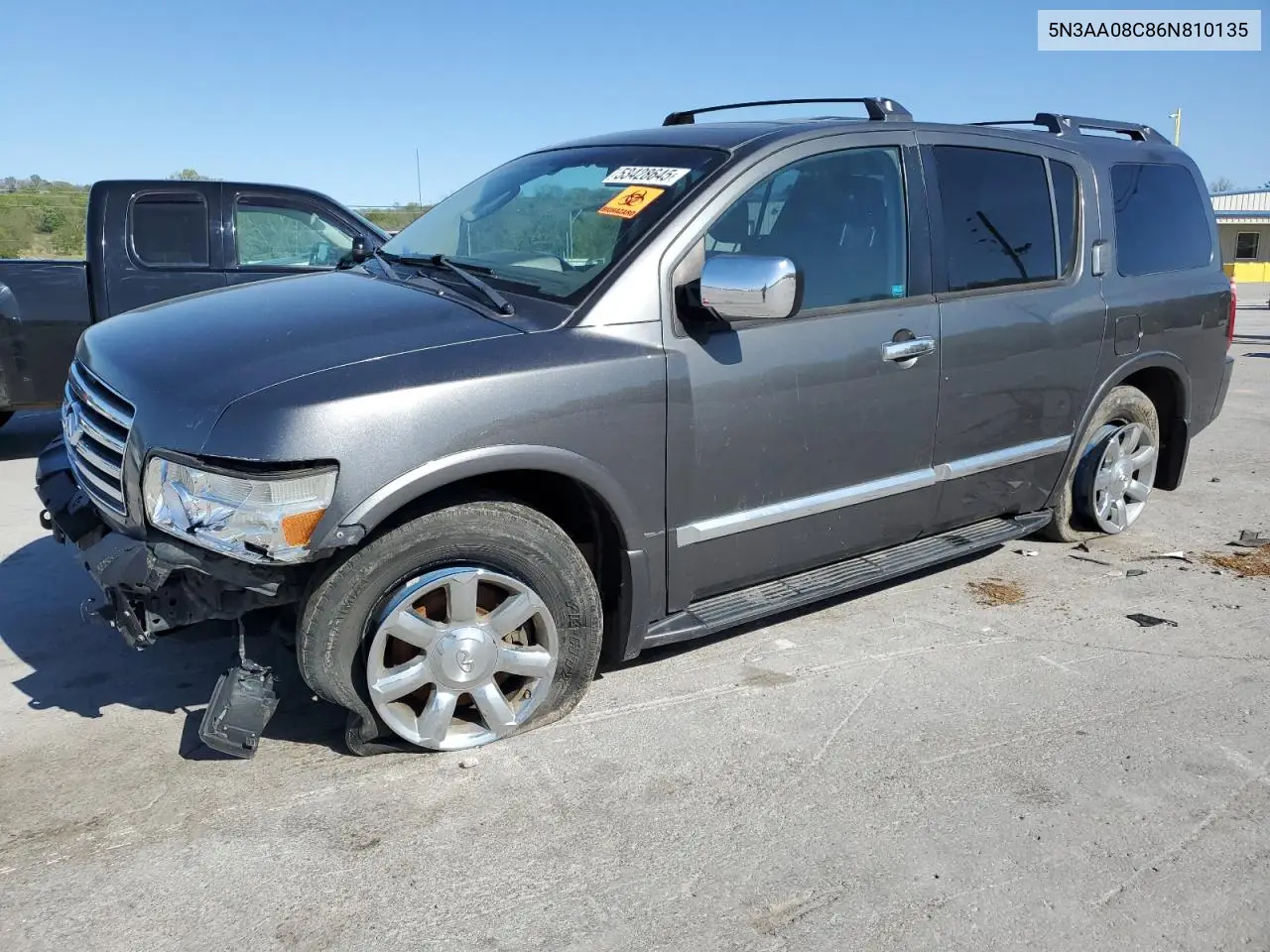 2006 Infiniti Qx56 VIN: 5N3AA08C86N810135 Lot: 53428645