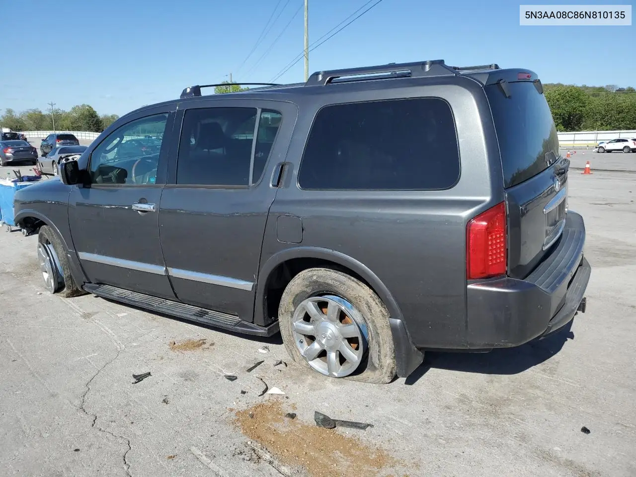 2006 Infiniti Qx56 VIN: 5N3AA08C86N810135 Lot: 53428645