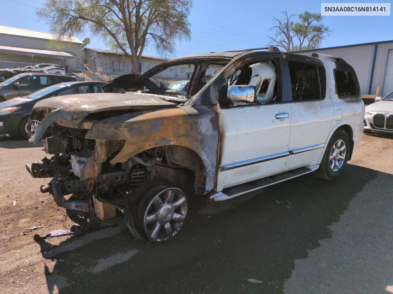 2006 Infiniti Qx56 VIN: 5N3AA08C16N814141 Lot: 53497595