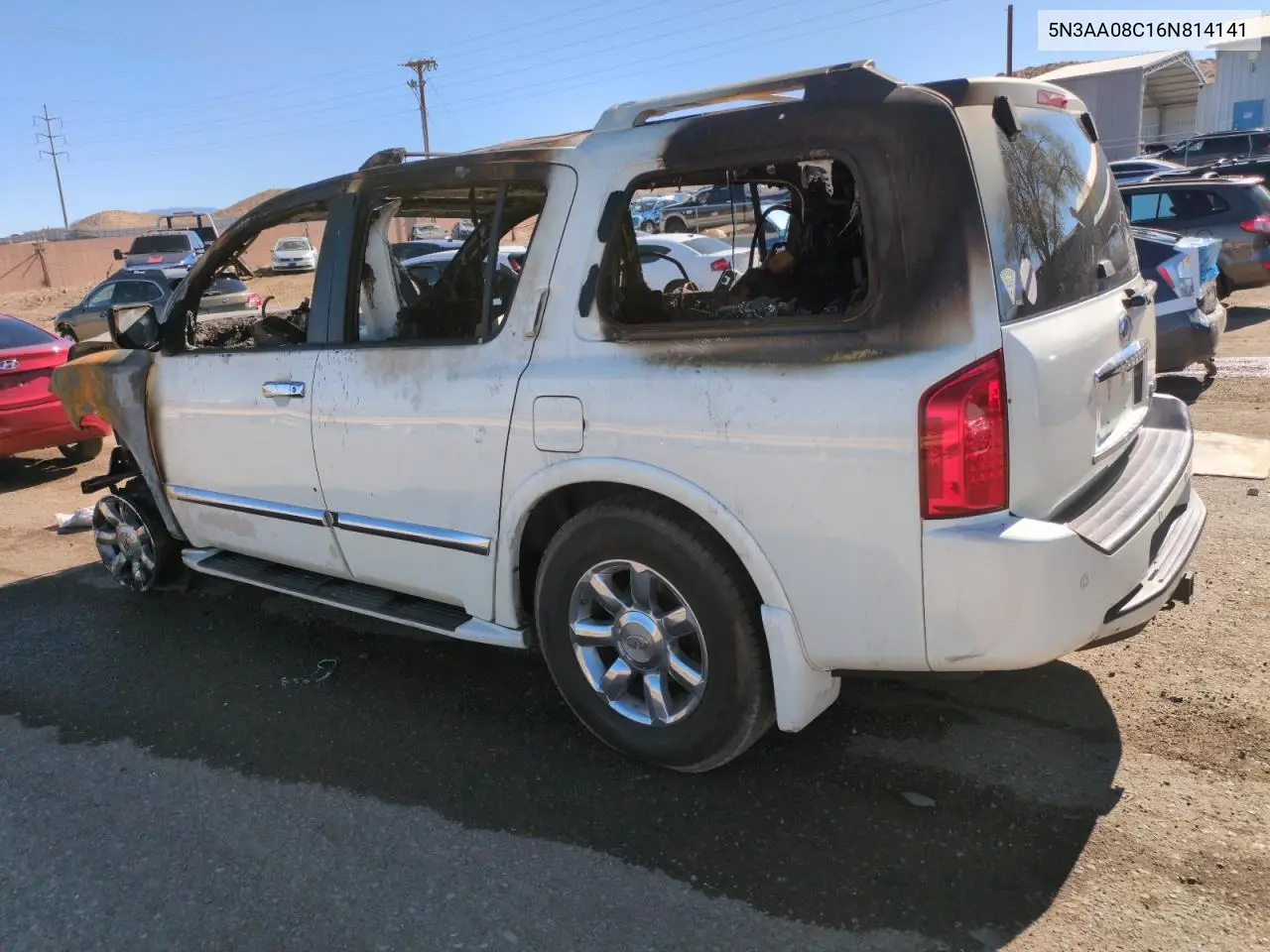 2006 Infiniti Qx56 VIN: 5N3AA08C16N814141 Lot: 53497595