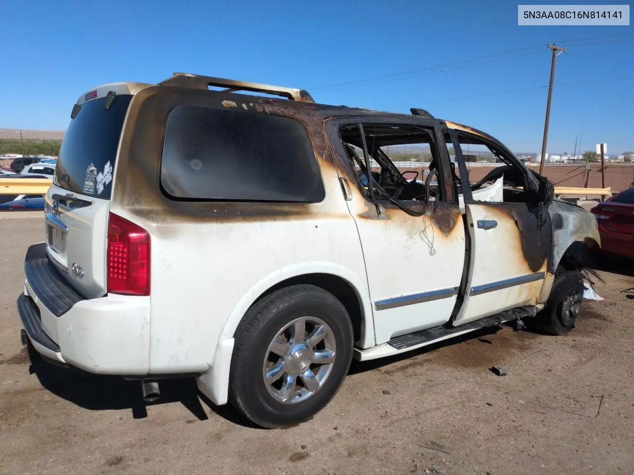 2006 Infiniti Qx56 VIN: 5N3AA08C16N814141 Lot: 53497595
