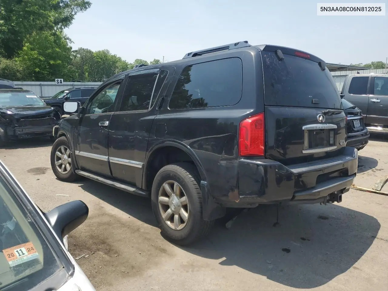2006 Infiniti Qx56 VIN: 5N3AA08C06N812025 Lot: 60637175
