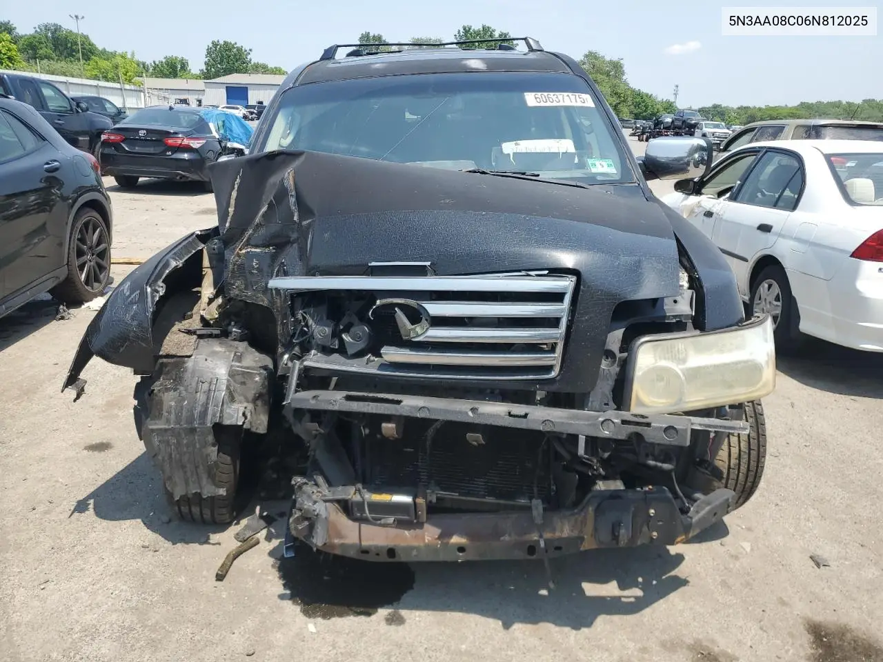 2006 Infiniti Qx56 VIN: 5N3AA08C06N812025 Lot: 60637175