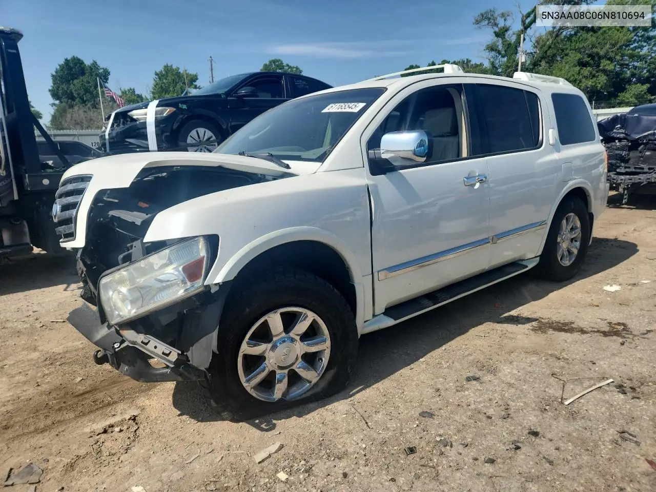 2006 Infiniti Qx56 VIN: 5N3AA08C06N810694 Lot: 61165545