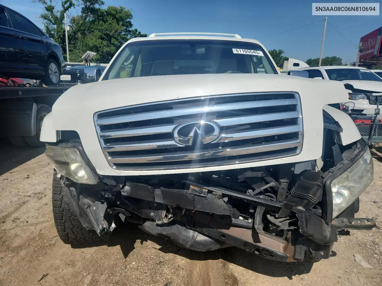 2006 Infiniti Qx56 VIN: 5N3AA08C06N810694 Lot: 61165545