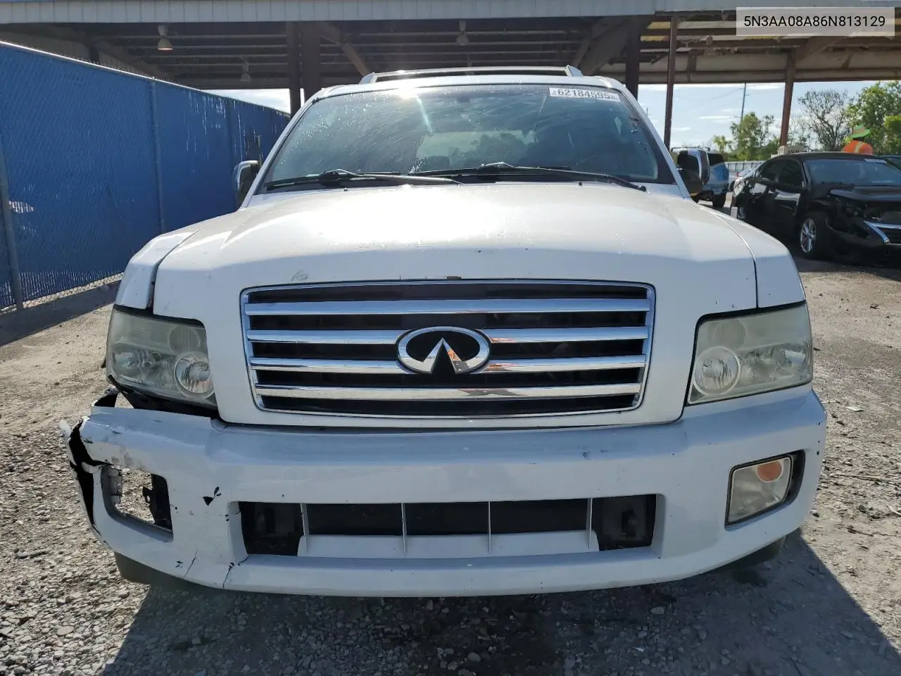 2006 Infiniti Qx56 VIN: 5N3AA08A86N813129 Lot: 62184595