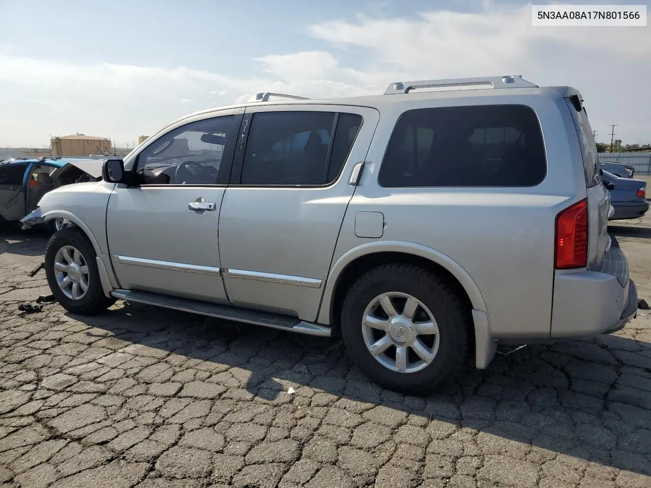 2007 Infiniti Qx56 VIN: 5N3AA08A17N801566 Lot: 55408805