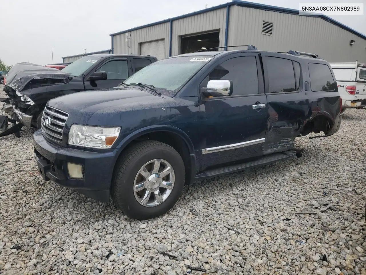 2007 Infiniti Qx56 VIN: 5N3AA08CX7N802989 Lot: 57440475