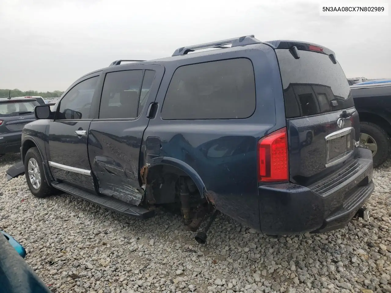 2007 Infiniti Qx56 VIN: 5N3AA08CX7N802989 Lot: 57440475