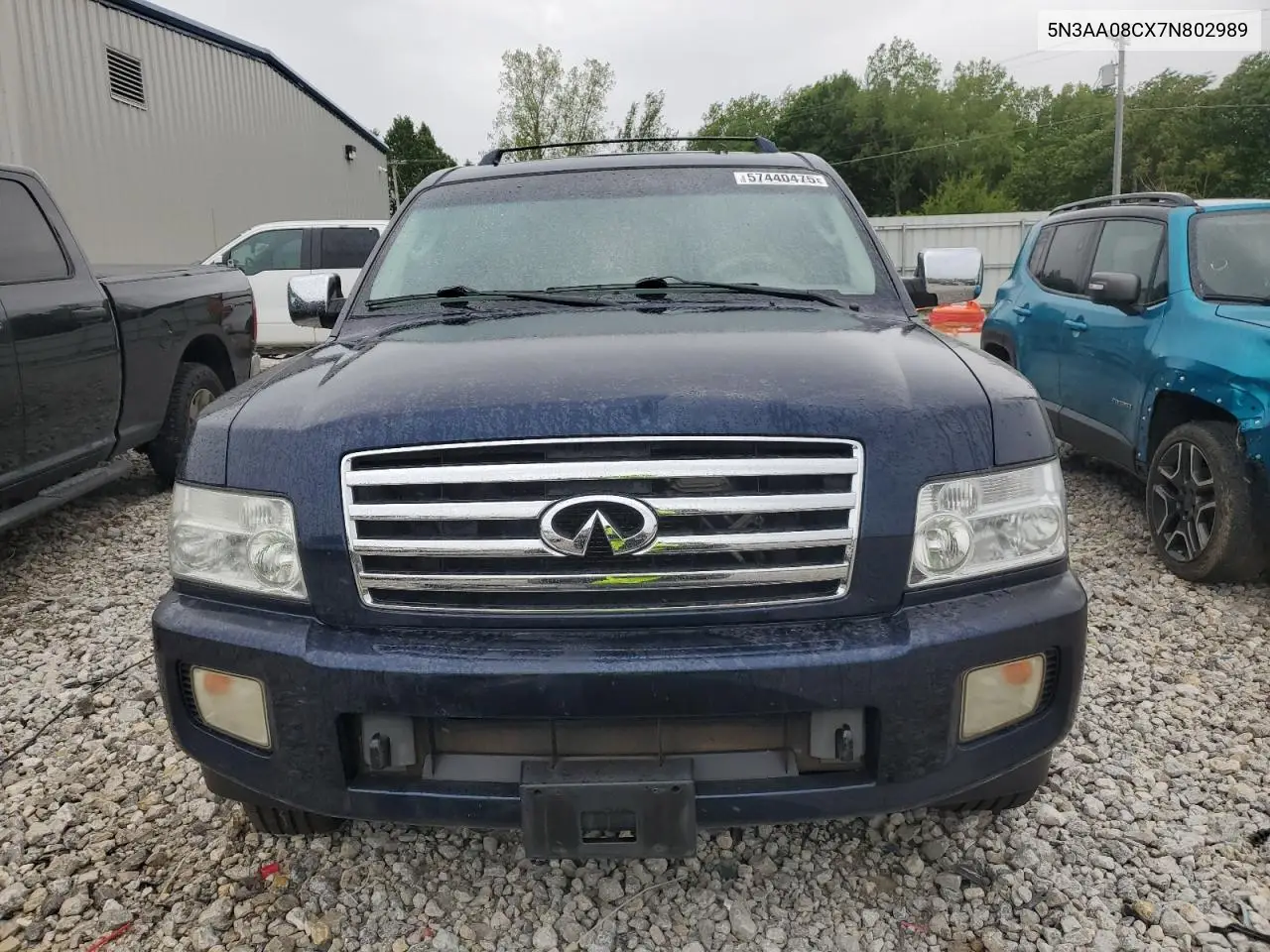 2007 Infiniti Qx56 VIN: 5N3AA08CX7N802989 Lot: 57440475