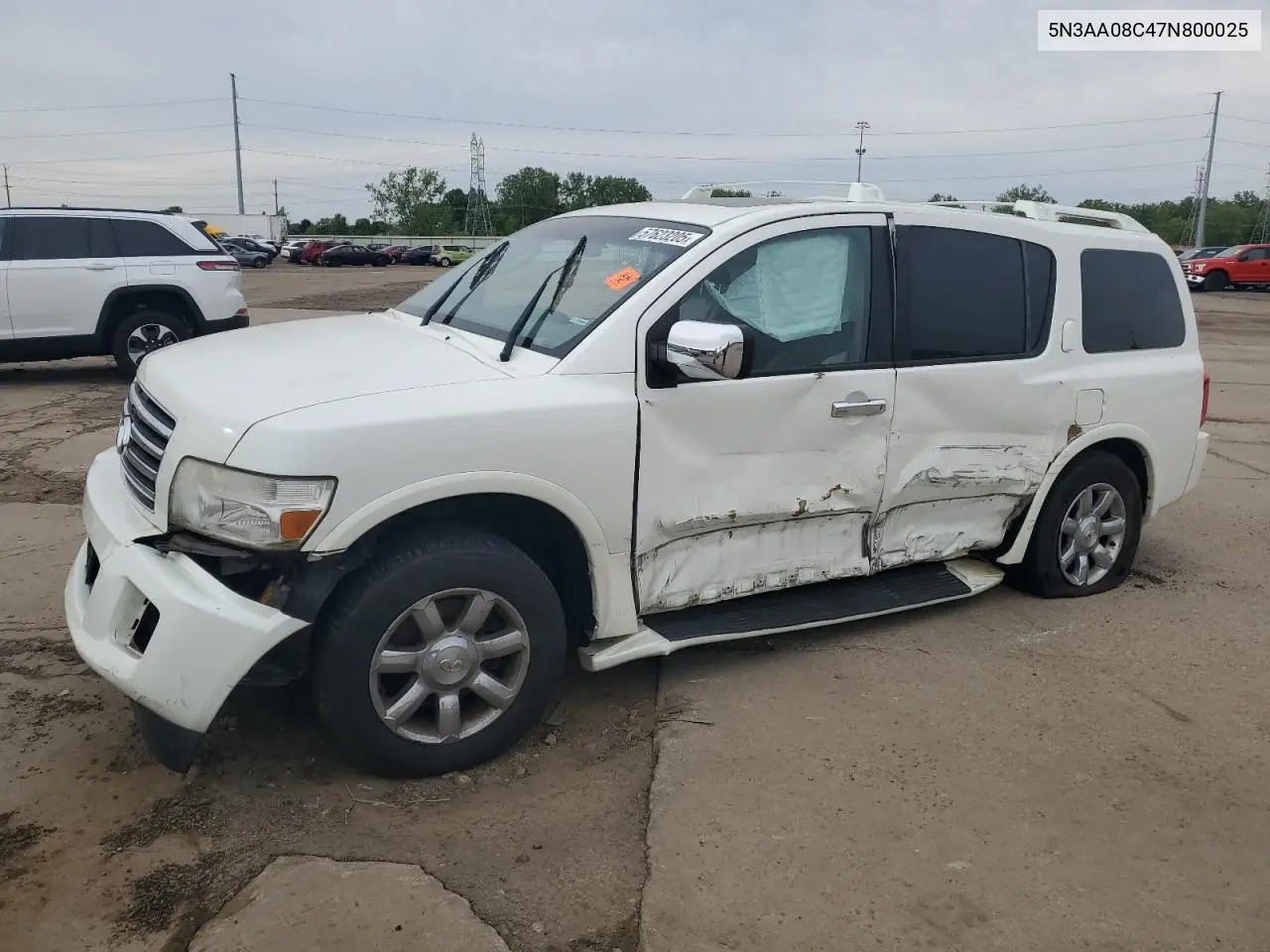 2007 Infiniti Qx56 VIN: 5N3AA08C47N800025 Lot: 57623205